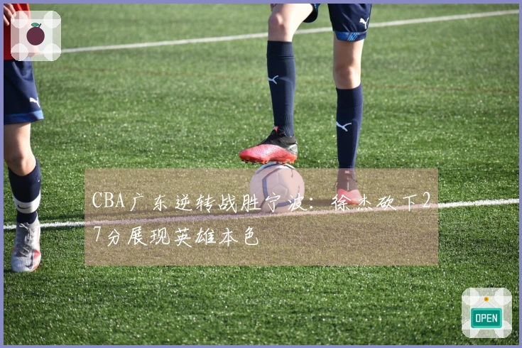 CBA广东逆转战胜宁波：徐杰砍下27分展现英雄本色